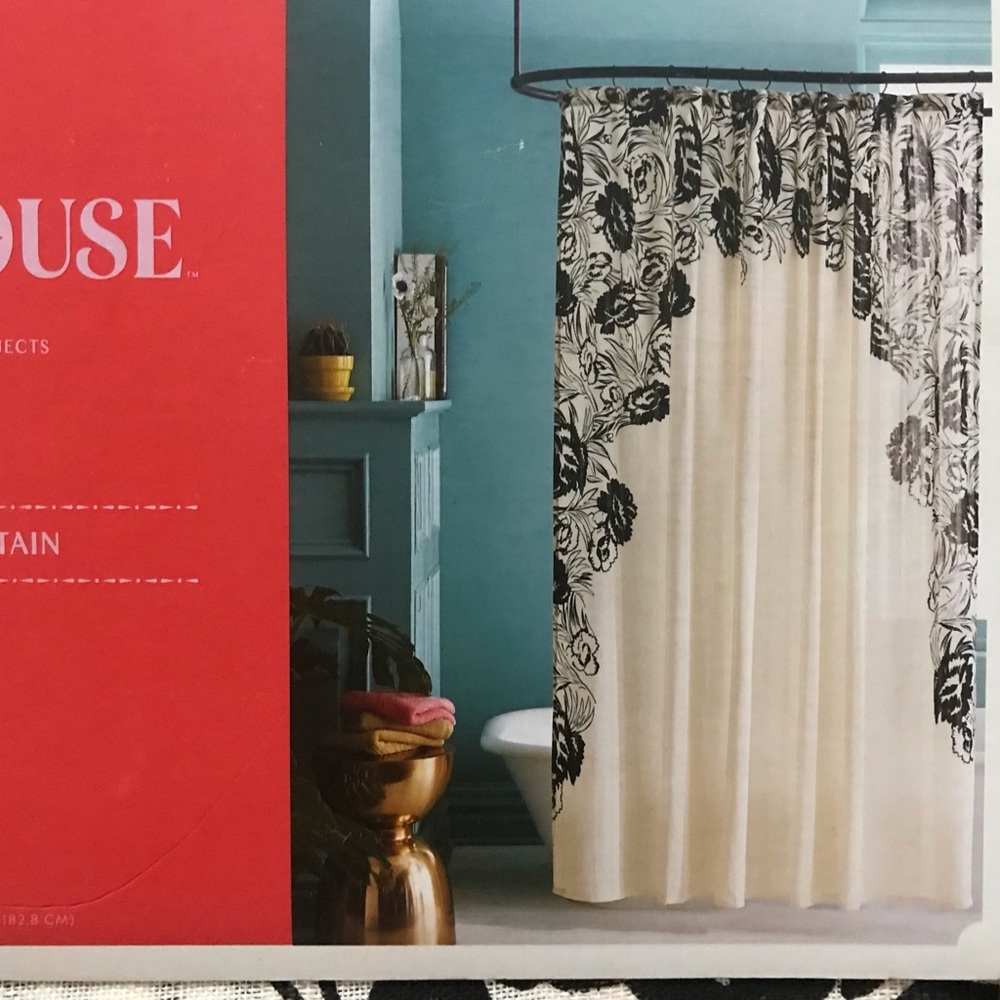 Opalhouse Cotton Shower Curtain